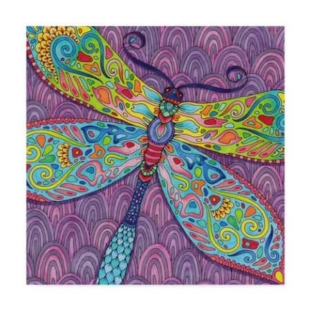 Hello Angel 'Winged Things 1' Canvas Art,14x14